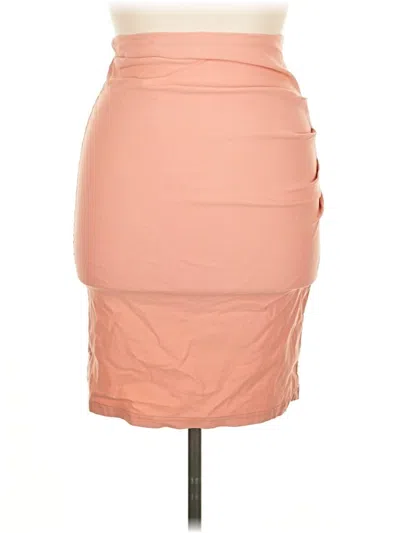 Pre-owned Grace Karin Casual Skirt In Tan