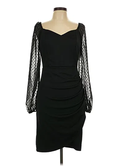 Pre-owned Grace Karin Cocktail Dress In Black