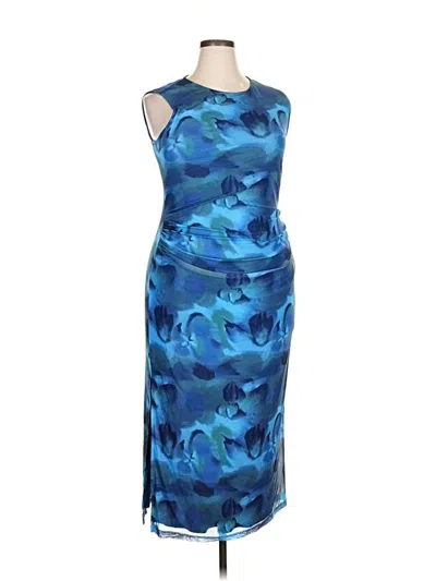 Pre-owned Grace Karin Cocktail Dress In Blue