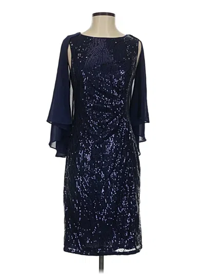 Pre-owned Grace Karin Cocktail Dress In Blue