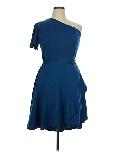 Pre-owned Grace Karin Cocktail Dress In Blue