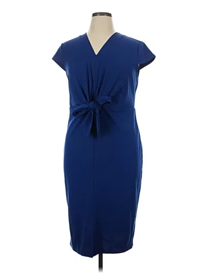 Pre-owned Grace Karin Cocktail Dress In Blue