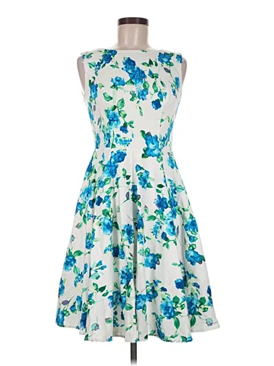 Pre-owned Grace Karin Cocktail Dress In Blue