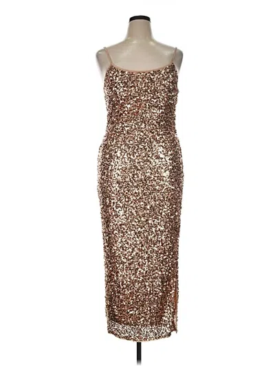 Pre-owned Grace Karin Cocktail Dress In Brown