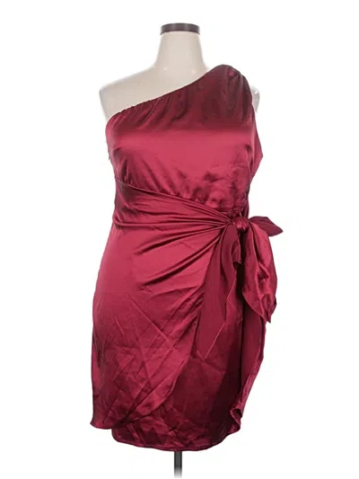 Grace Karin Cocktail Dress In Burgundy