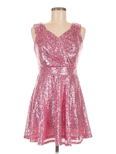 Pre-owned Grace Karin Cocktail Dress In Pink