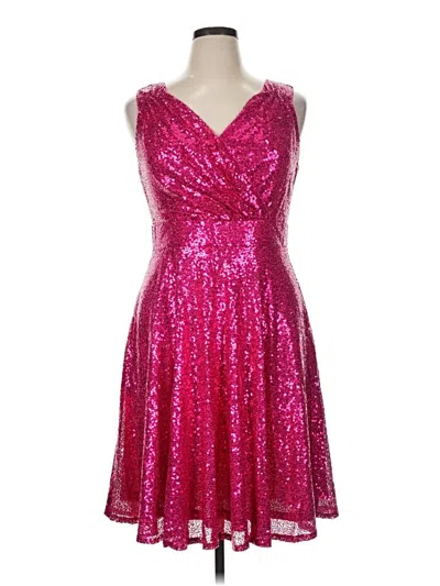 Pre-owned Grace Karin Cocktail Dress In Pink
