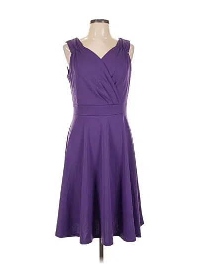 Pre-owned Grace Karin Cocktail Dress In Purple