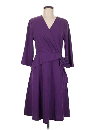 Pre-owned Grace Karin Cocktail Dress In Purple