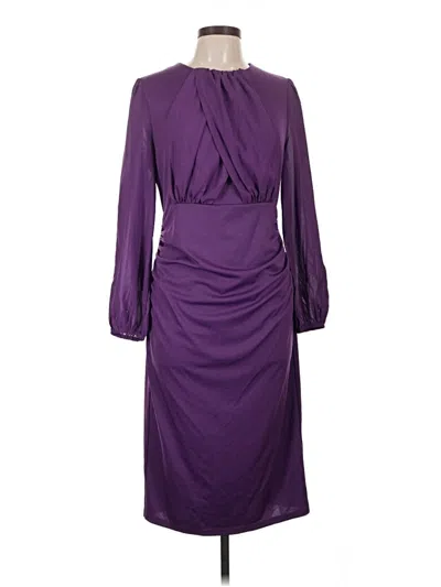 Pre-owned Grace Karin Cocktail Dress In Purple