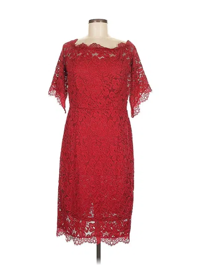 Pre-owned Grace Karin Cocktail Dress In Red
