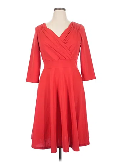 Pre-owned Grace Karin Cocktail Dress In Red