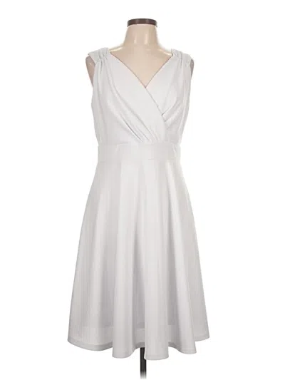 Pre-owned Grace Karin Cocktail Dress In White