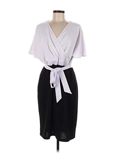 Pre-owned Grace Karin Cocktail Dress In White