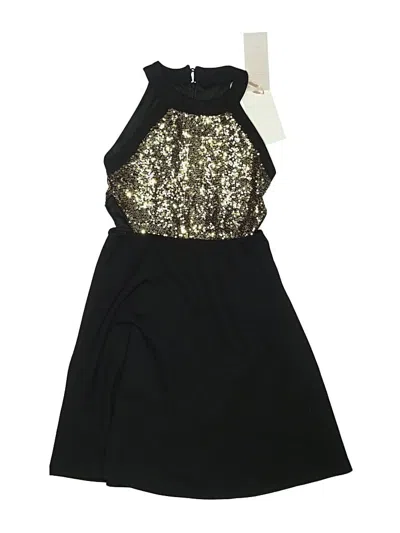 Pre-owned Grace Karin Kids' Dress In Black