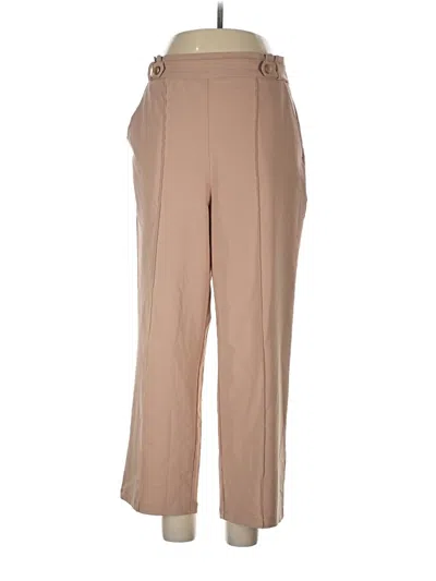 Pre-owned Grace Karin Dress Pants In Tan