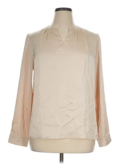 Pre-owned Grace Karin Long Sleeve Blouse In Ivory