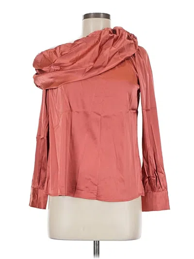 Grace Karin Long Sleeve Blouse In Pink