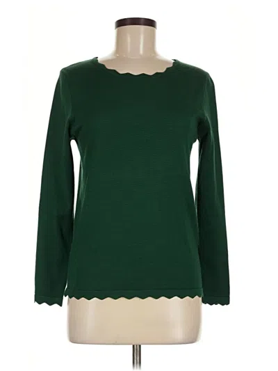 Pre-owned Grace Karin Long Sleeve T-shirt In Green