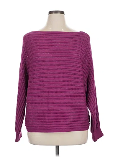 Pre-owned Grace Karin Pullover Sweater In Purple