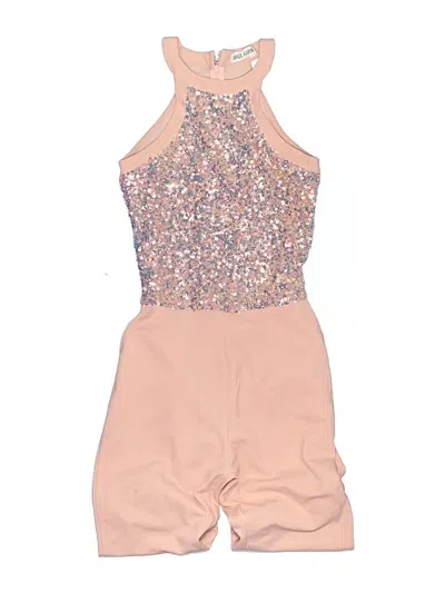 Pre-owned Grace Karin Kids' Romper In Pink