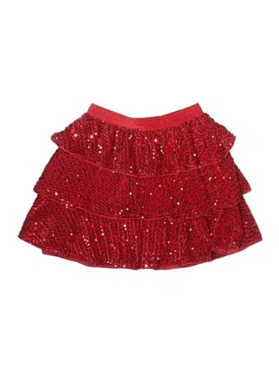 Pre-owned Grace Karin Kids' Skirt In Red