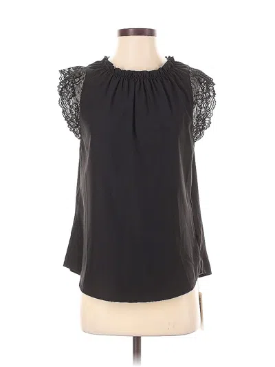 Pre-owned Grace Karin Sleeveless Blouse In Black