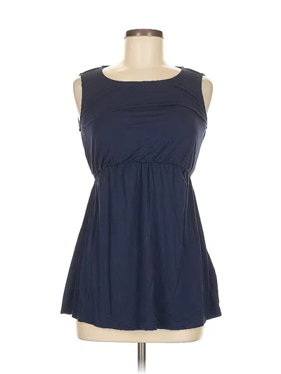 Pre-owned Grace Karin Sleeveless Blouse In Blue