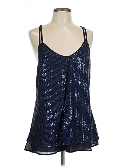 Pre-owned Grace Karin Sleeveless Blouse In Blue