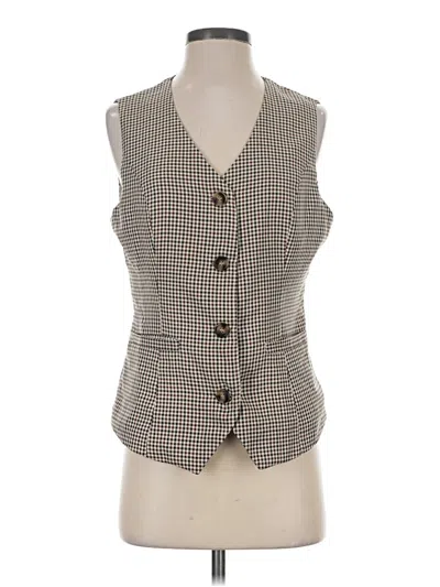 Pre-owned Grace Karin Sleeveless Blouse In Brown