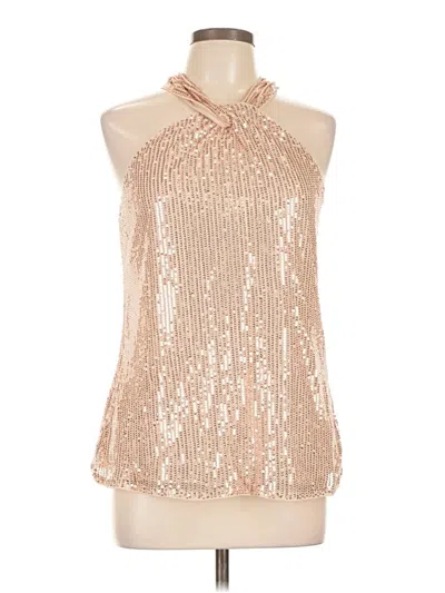 Grace Karin Sleeveless Blouse In Gold