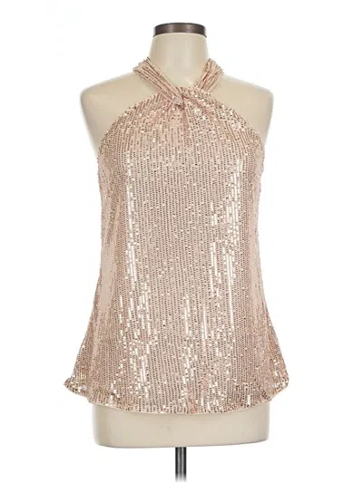 Grace Karin Sleeveless Blouse In Gold