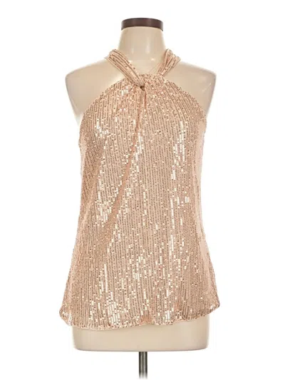 Grace Karin Sleeveless Blouse In Gold