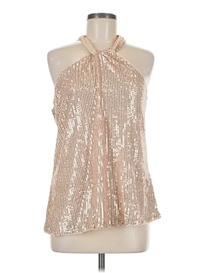 Grace Karin Sleeveless Blouse In Gold