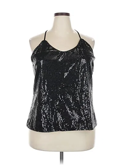 Pre-owned Grace Karin Sleeveless Blouse In Silver