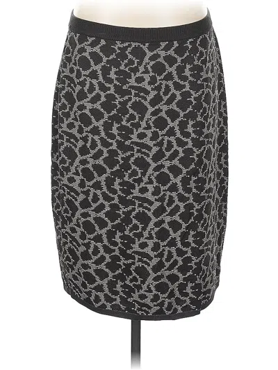 Pre-owned Grace Knit Dressing Casual Skirt In Gray