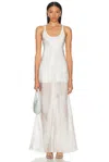Grace Ling Bias Cut Silk Organza Dress