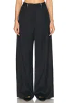 Shop Grace Ling Claw Belt Loop Tailored Trousers