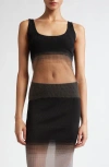 Grace Ling Evanescent Tank Top In Fume