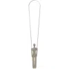 Grace Ling Human Stainless Steel Mesh Bag In Silver