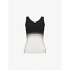 Grace Ling Womens Fume Evanescent Stretch-knit Tank Top Xs In Multi