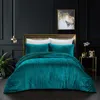 Grace Living Tillie Velvet Comforter Set With Pillow Shams And Comforter