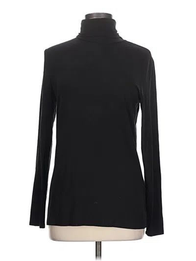Pre-owned Grace Long Sleeve Turtleneck In Black