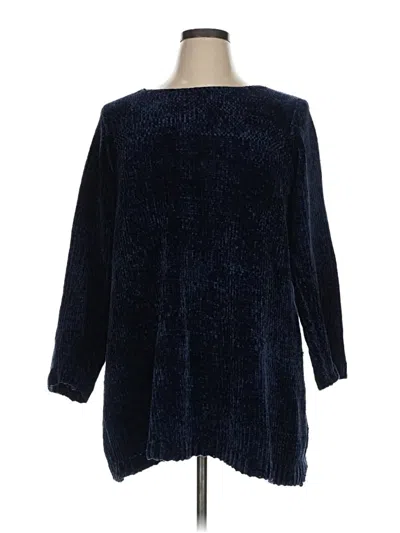 Pre-owned Grace Pullover Sweater In Blue