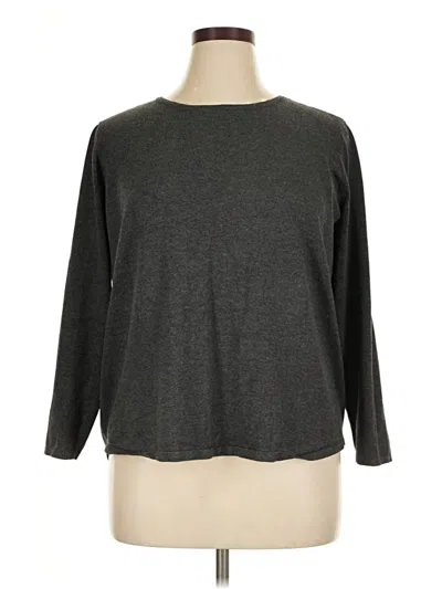 Pre-owned Grace Pullover Sweater In Gray