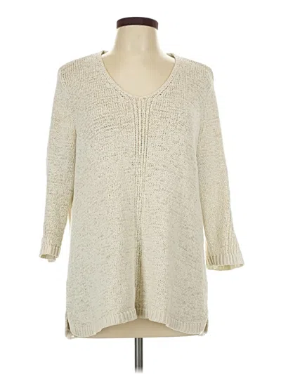 Pre-owned Grace Pullover Sweater In Ivory