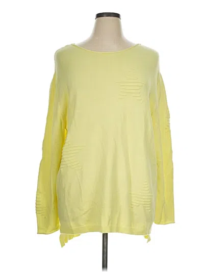 Grace Pullover Sweater In Yellow