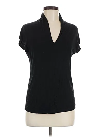 Pre-owned Grace Short Sleeve Turtleneck In Black