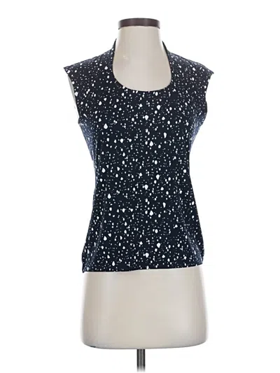Pre-owned Grace Sleeveless Blouse In Blue
