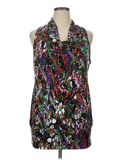 Pre-owned Grace Sleeveless Blouse In Silver